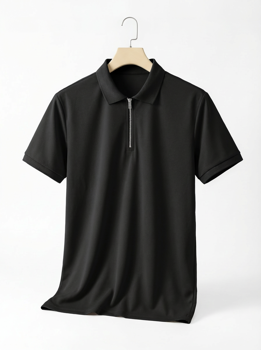 Milano Zipper Polo Shirt